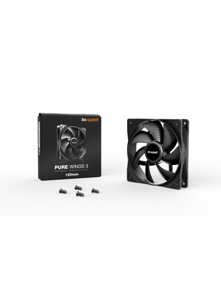 VENTILADOR BE QUIET PURE WINGS  3 120MM NEGRO