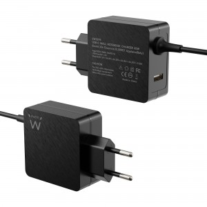CARGADOR PORTATIL EWENT USB C 45W PUERTO ADICIONAL USB A 2