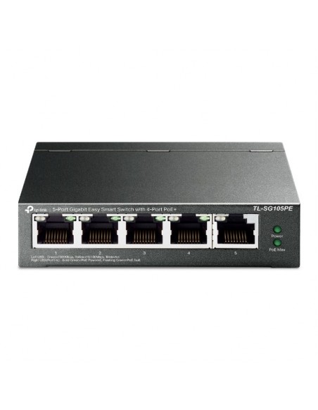 SWITCH TP-LINK 5 PORT GIGABIT EASY SMART 4 PORT POE+
