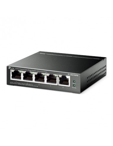 SWITCH TP-LINK 5 PORT GIGABIT EASY SMART 4 PORT POE+