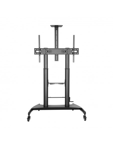 SOPORTE SUELO AISENS RUEDAS MANIVELA BANDEJA DVI CAMARA MONITOR 60"-100" 100KG