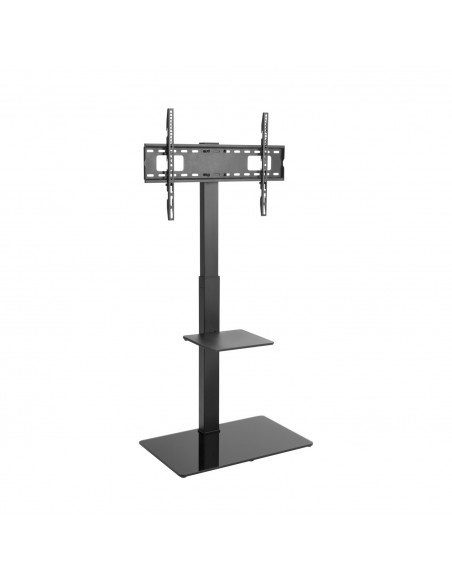 SOPORTE DE SUELO AISENS CON BANDEJA DVD 37"-70" 40KG