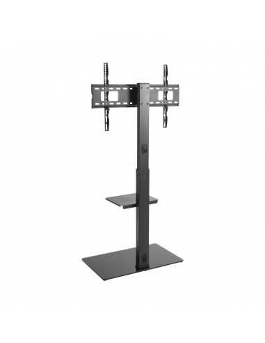 SOPORTE DE SUELO AISENS CON BANDEJA DVD 37"-70" 40KG