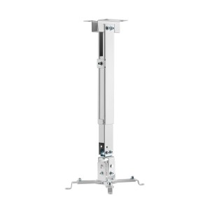 SOPORTE PROYECTOR AISENS TECHO PARED UNIV INCLINABLE EXTENSIBLE 20KG BLANCO
