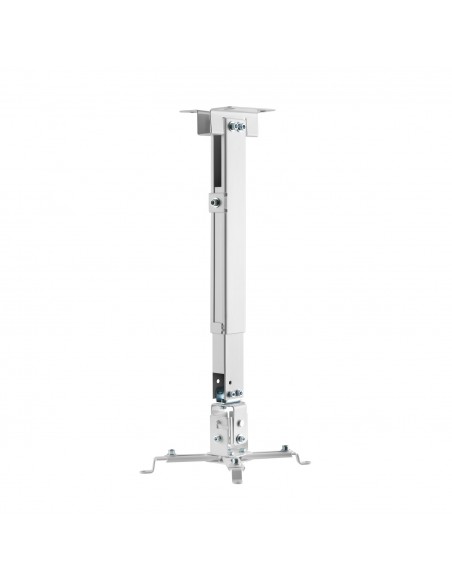 SOPORTE PROYECTOR AISENS TECHO PARED UNIV INCLINABLE EXTENSIBLE 20KG BLANCO