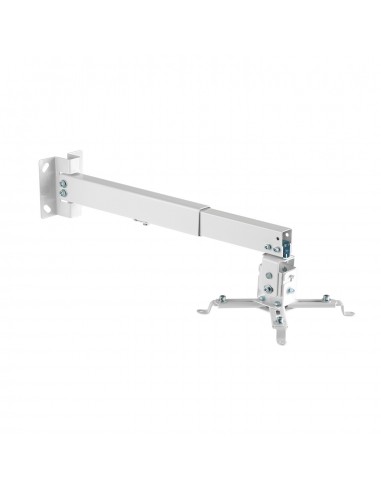 SOPORTE PROYECTOR AISENS TECHO PARED UNIV INCLINABLE EXTENSIBLE 20KG BLANCO