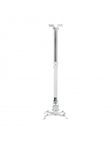 SOPORTE PROYECTOR AISENS TECHO PARED UNIV INCLINABLE EXTENSIBLE 20KG BLANCO