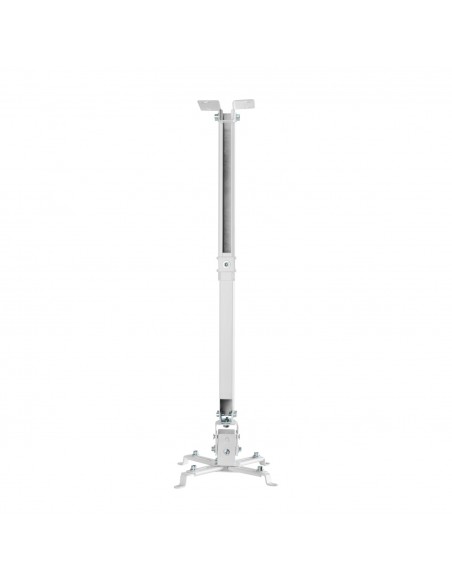 SOPORTE PROYECTOR AISENS TECHO PARED UNIV INCLINABLE EXTENSIBLE 20KG BLANCO