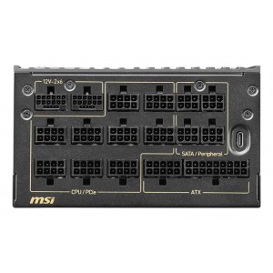 FUENTE ALIMENTACION MSI MEG Ai1600T PCde msi IE5 2