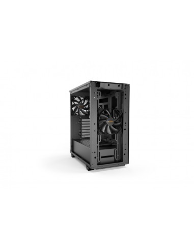 CAJA BEQUIET PURE BASE 500 WINDOW ATX 2XUSB 3.0 SIN FUENTE NEGRO