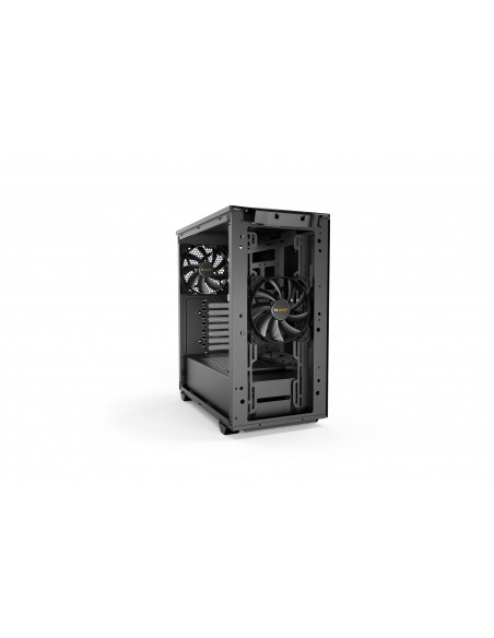 CAJA BEQUIET PURE BASE 500 WINDOW ATX 2XUSB 3.0 SIN FUENTE NEGRO