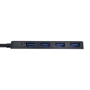 HUB AISENS USB 3.0 TIPO A M-4XTIPO A H NEGRO 30CM 2