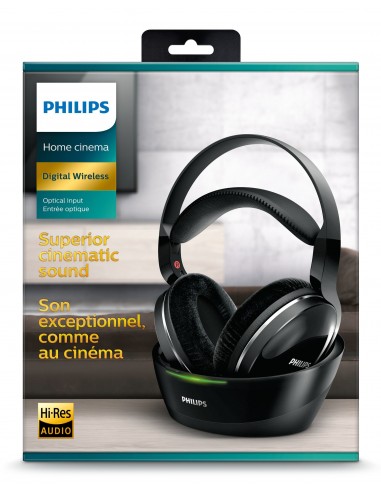 AURICULARES DIADEMA PHILIPS SHD8850 12 INALAMBRICO 20H AUTONOMIA