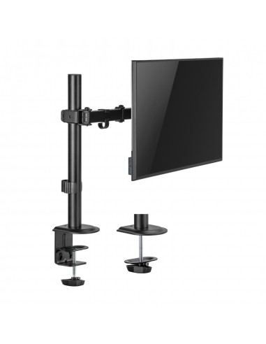 SOPORTE MONITOR AISENS MESA GIRATORIO E INCLINABLE MONITOR TV 9KG 17"-32" NEGRO