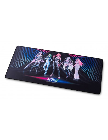 ALFOMBRILLA GAMING XPG FRONTLINE XL XTREME SAGA 02 900MM X 400MM NEGRO