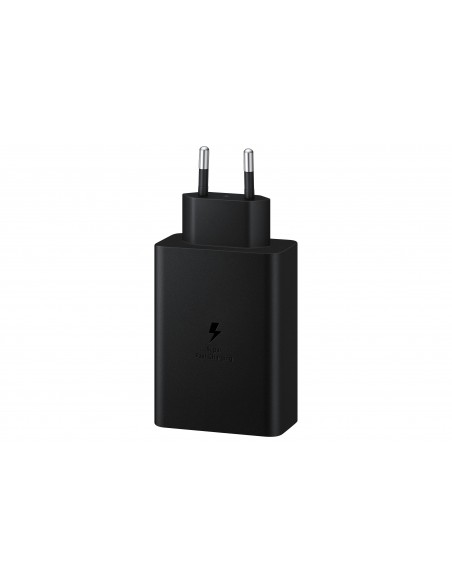 CARGADOR TRIO SAMSUNG 2XUSB-C 1XUSB-A 65W NEGRO SIN CABLE EP-T6530NBEGEU