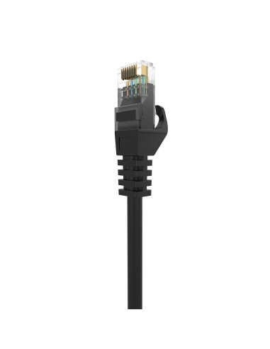 CABLE RED AISENS LATIGUILLO RJ45 LSZH CAT.6A UTP AWG24 1.5M NEGRO