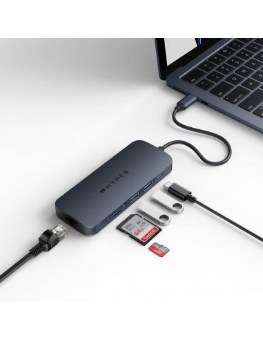 HYPER DRIVE ECOSMART GEN.2 UNIVERSAL USB-C® 8-IN-1 HUB W 140 W PD3.1