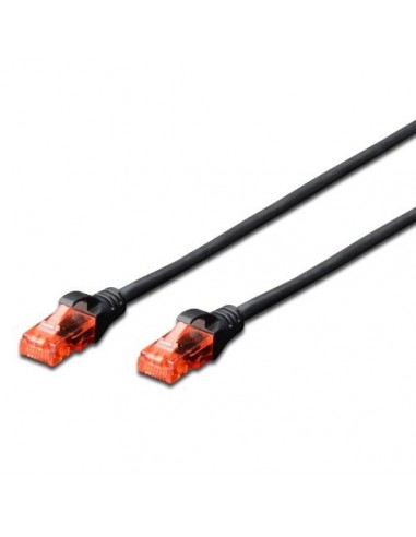 CABLE RED EWENT CAT6 U UTP 5M NEGRO