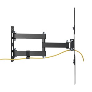 SOPORTE AISENS PARED GIRATORIO INCLINABLE MONITOR TV 30KG 23-55 NEGRO 2