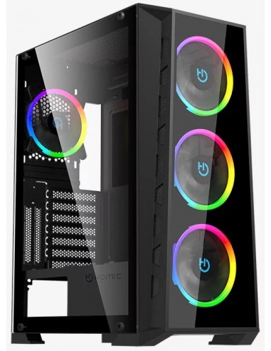 CAJA ATX HIDITEC MH12 GLASS ARGB USB 3.1 TYPE-C