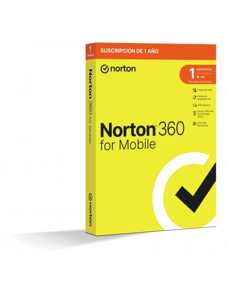 NORTON 360 MOBILE ES 1 USER 1 DEVICE 12MO