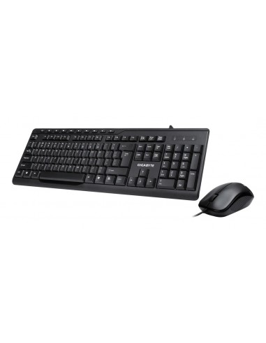 COMBO TECLADO RATON GIGABYTE KM6300 NEGRO USB