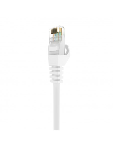 CABLE RED AISENS LATIGUILLO RJ45 LSZH CAT.6A UTP AWG24 30CM BLANCO