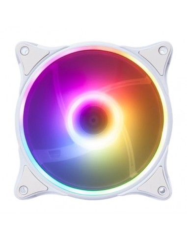VENTILADOR HIDITEC GAMING ARGB N18-ARGB WHITE 120MM