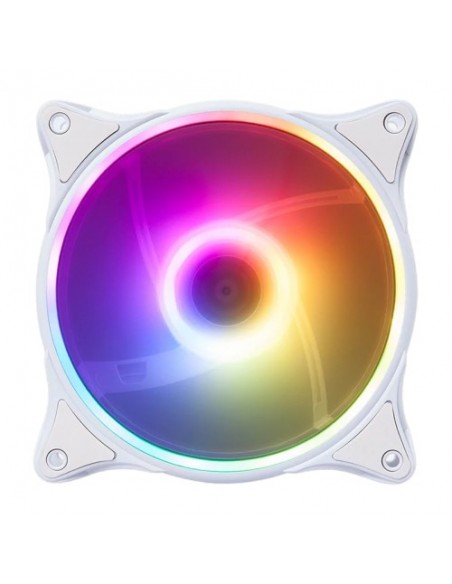 VENTILADOR HIDITEC GAMING ARGB N18-ARGB WHITE 120MM
