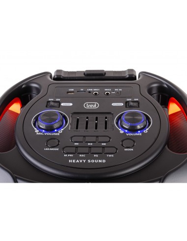 ALTAVOZ KARAOKE TREVI XF 1400 KB 100W AMPLIF SPKR+AW+TROLLEY