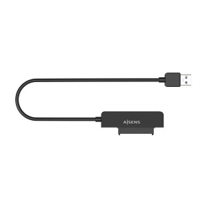 ADAPTADOR AISENS SATA A USB-A USB 3.0 3.1 GEN1 DISCOS 2.5 NEGRO