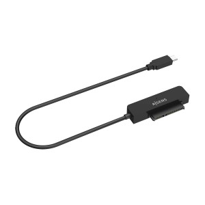 ADAPTADOR AISENS SATA A USB-C USB 3.0 3.1 GEN1 DISCOS 2.5 NEGRO 2