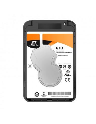 CAJA EXTERNA AISENS 2.5 ASE-2521B 9.5MM SATA A USB3.1 GEN1 NEGRA