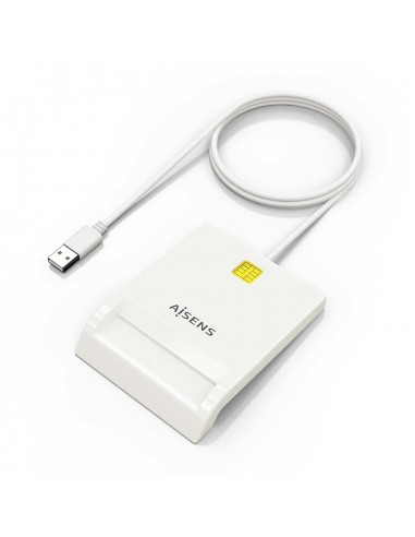 LECTOR DE TARJETAS INTELIGENTE AISENS DNIE BLANCO