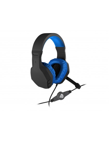 AURICULARES GAMING GENESIS ARGON 200 2.0 MINI JACK NEGRO-AZUL