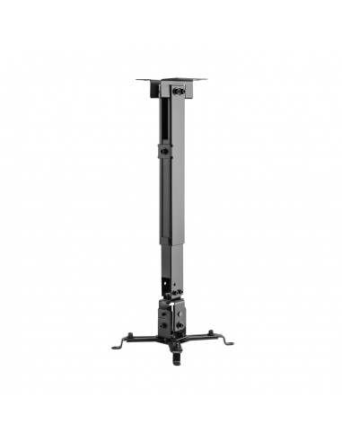 SOPORTE PROYECTOR AISENS TECHO PARED UNIV INCLINABLE EXTENSIBLE 20KG NEGRO
