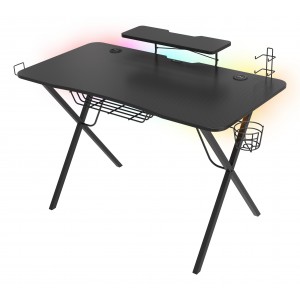 MESA GAMING GENESIS HOLM 300 RGB NEGRO CARBONO