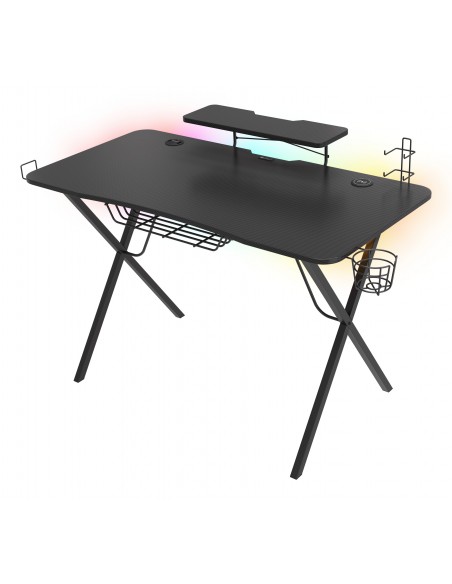 MESA GAMING GENESIS HOLM 300 RGB NEGRO CARBONO