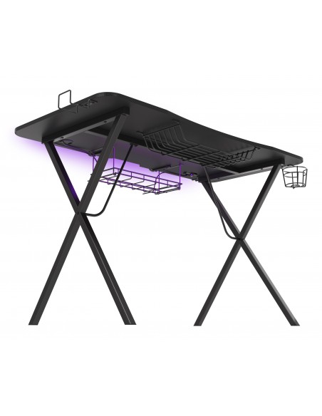 MESA GAMING GENESIS HOLM 300 RGB NEGRO CARBONO