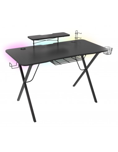 MESA GAMING GENESIS HOLM 300 RGB NEGRO CARBONO