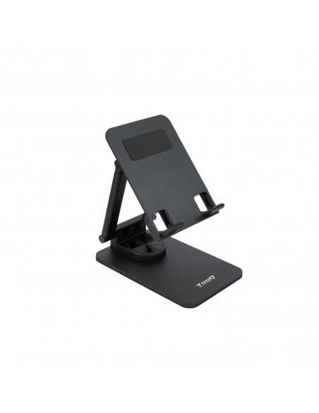 SOPORTE TOOQ PLEGABLE PARA TABLET HASTA 12.9" NEGRO