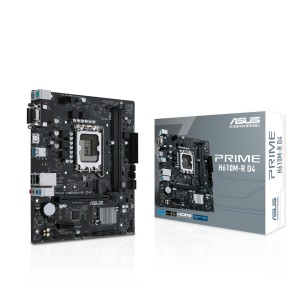 PLACA BASE ASUS PRIME H610M-R D4 SI BULK 1700 MATX 2XDDR4 2