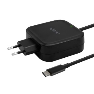 CARGADOR AISENS 65W PD3.0 QC3.0 1XUSB-C 1.2M NEGRO 2