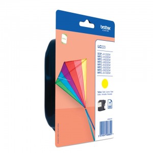 TINTA BROTHER LC223YBP AMARILLO