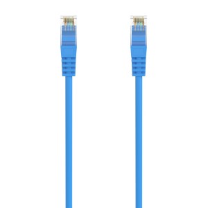 CABLE RED AISENS LATIGUILLO RJ45 LSZH CAT.6A UTP AWG24 25CM AZUL 2