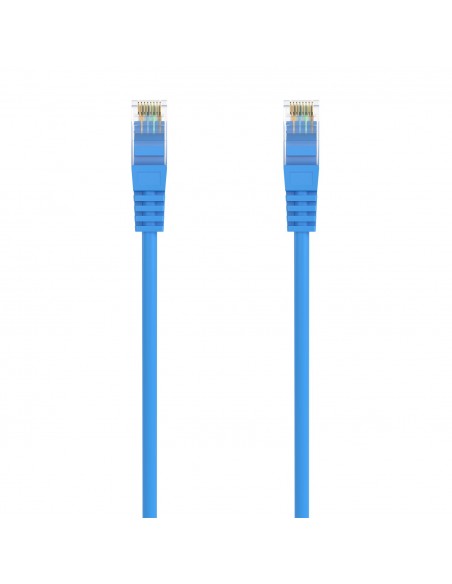 CABLE RED AISENS LATIGUILLO RJ45 LSZH CAT.6A UTP AWG24 30CM AZUL