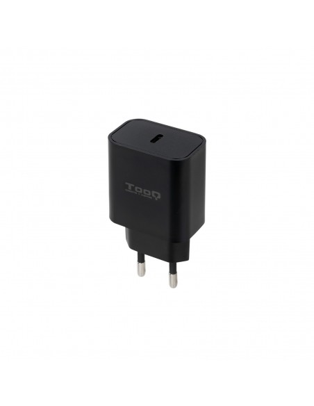 CARGADOR TOOQ DE PARED USB-C PD3.0 20W NEGRO