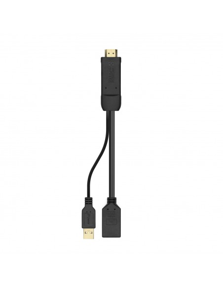 CONVERSOR AISENS ACTIVO HDMI 2.0 A M USB A M DISPLAYPORT H 10CM