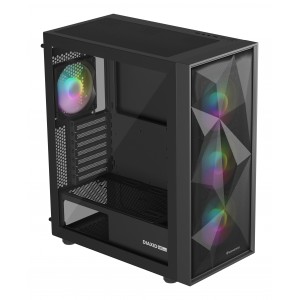 CAJA GAMING GENESIS DIAXID 605 ARGB ATX MEDIATORRE 1XUSB-C 2XUSB3.0 SIN PSU